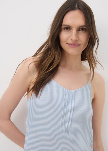 Blue Stripe Chemise Nightie