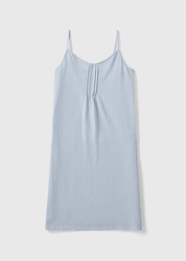 Blue Stripe Chemise Nightie