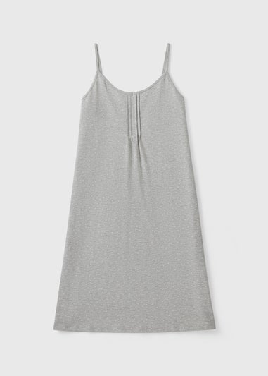 Grey Spot Chemise Nightie