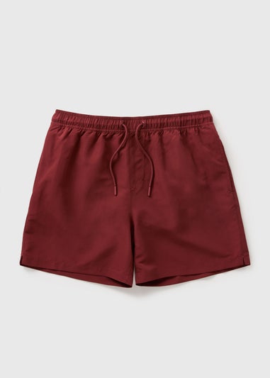 Burgundy Swim Shorts
