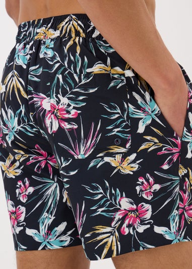 Multicolour Floral Swim Shorts