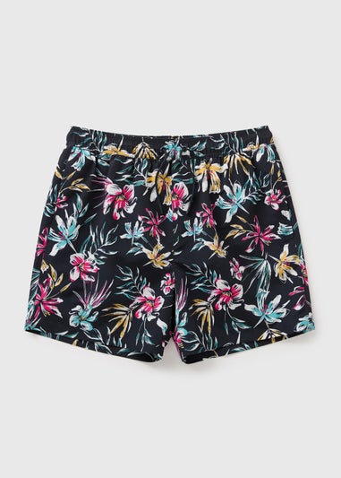 Multicolour Floral Swim Shorts