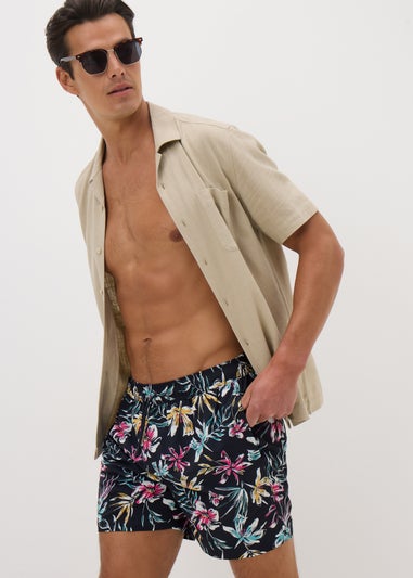 Multicolour Floral Swim Shorts