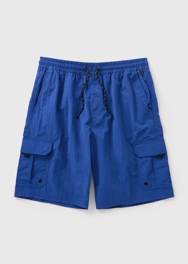 Blue Cargo Swimming Shorts