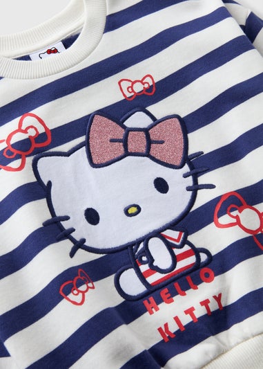 Hello Kitty Navy Stripe Sweatshirt (3-13yrs)
