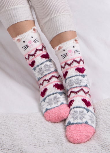 Totes Toasties Ladies Novelty Super Soft Slipper Socks