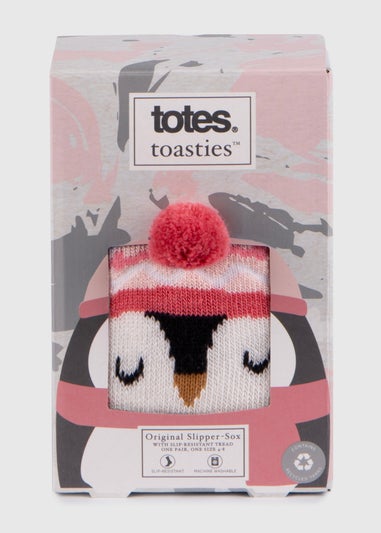 Totes Toasties Purple Ladies Single Original Slipper Socks