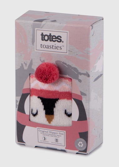 Totes Toasties Purple Ladies Single Original Slipper Socks