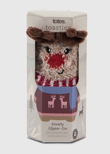 Totes Toasties Black Ladies Novelty Supersoft Socks