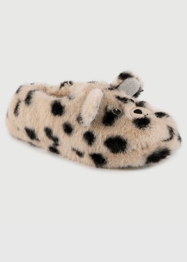 Totes Toasties Ladies Novelty Faux Fur Slippers