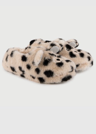 Totes Toasties Ladies Novelty Faux Fur Slippers