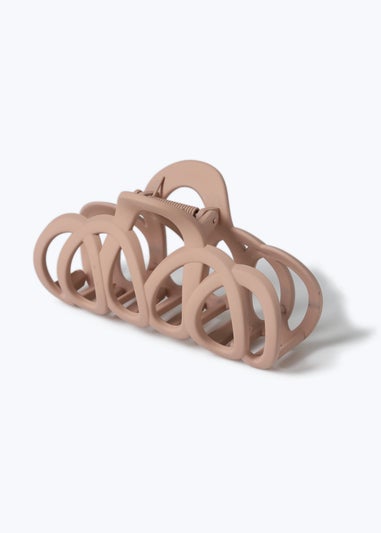 Muse Pink Oversized Looped Hair Claw