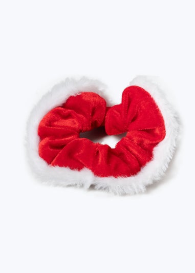 Muse Girls Red Christmas Scrunchie