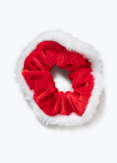 Muse Girls Red Christmas Scrunchie