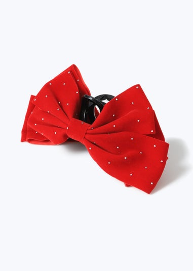 Muse  Red Velvet Bow