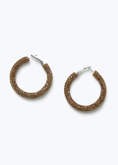 Muse Bronze Hoop Earring