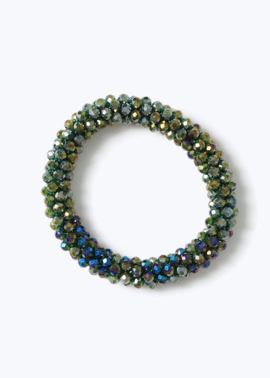 Muse Green Facet Bracelet