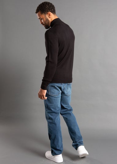 French Connection Black Knitted Jumper