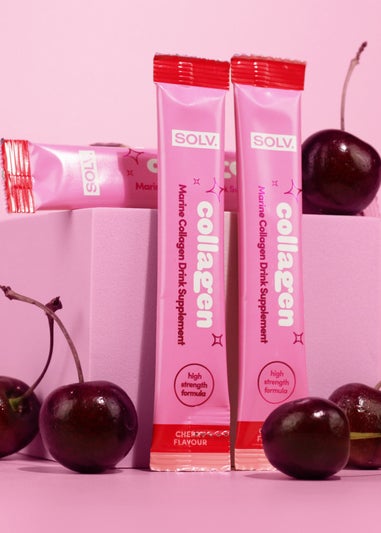 SOLV Cherry Liquid Collagen Sachet 16ml (14 Pack)