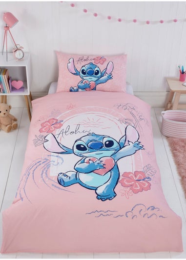 Stitch Pink Duvet Set