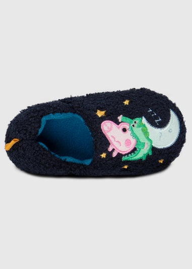 Totes Kids Blue Novelty Slippers