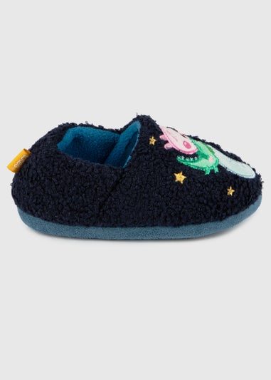 Totes Kids Blue Novelty Slippers