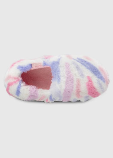 Totes Toasties Multi Girls Short Full Back Slippers