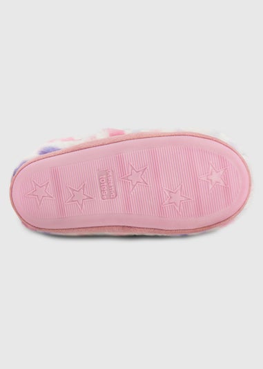 Totes Toasties Multi Girls Short Full Back Slippers