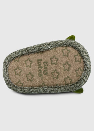 Totes Toasties Green Toddler Booties