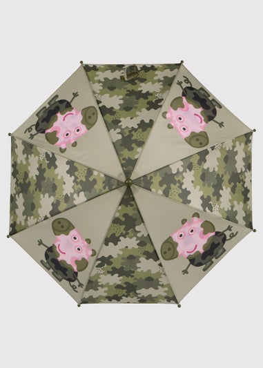 Totes Peppa Pig Kids George Pig Camo Walker Umbrella