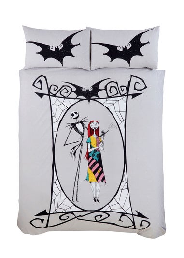 The Nightmare Before Christmas Grey Duvet Set