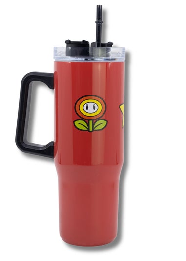 Nintendo Super Mario Red Insulated Stainless Steel Rambler Mug