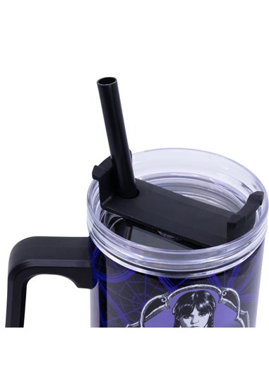 Wednesday Purple Insulated Stainless Steel Rambler Mug