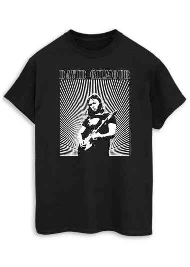 David Gilmour Lines Black T-Shirt