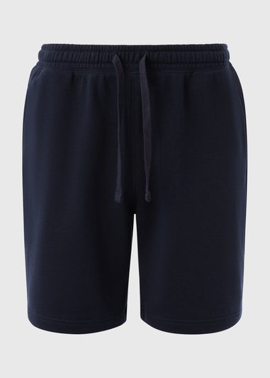 Navy Jogger Shorts