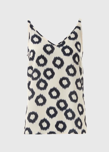 Et Vous Sage Patterned Cami Top