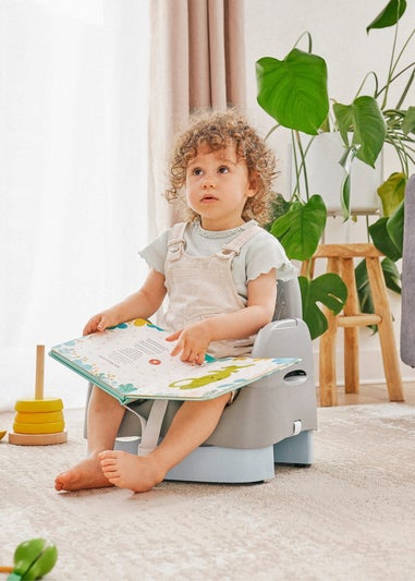 Badabulle Grey Bear Comfort Height Adjustable Booster Seat