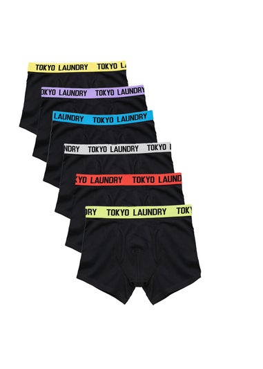 Tokyo Laundry Yellow 6-Pack Cotton Boxers