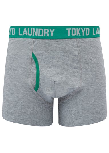 Tokyo Laundry Light Grey 6-Pack Cotton Boxers