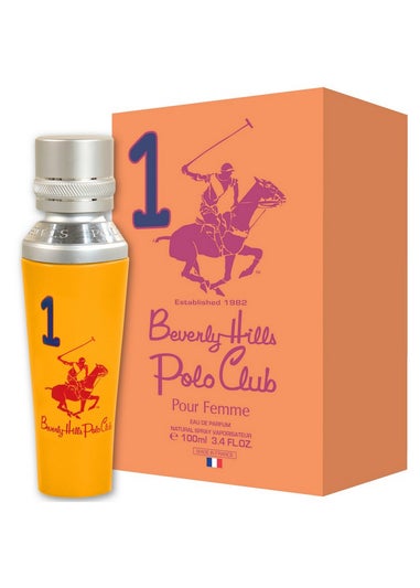 Beverly Hills Polo Club Yellow Women One Eau De Parfum Spray (100ml)