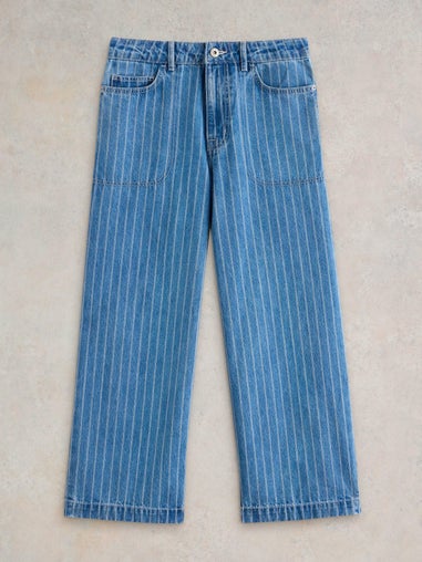 7/8-Jeans Tia mit weitem Bein