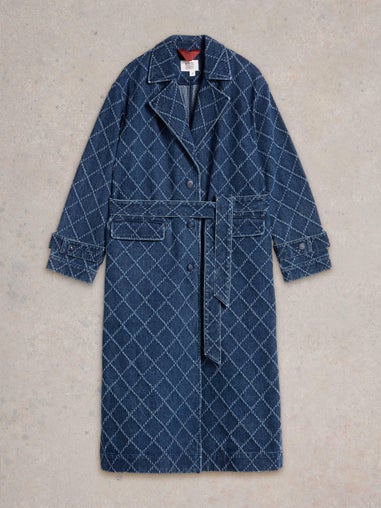 Jeans-Trenchcoat Dori