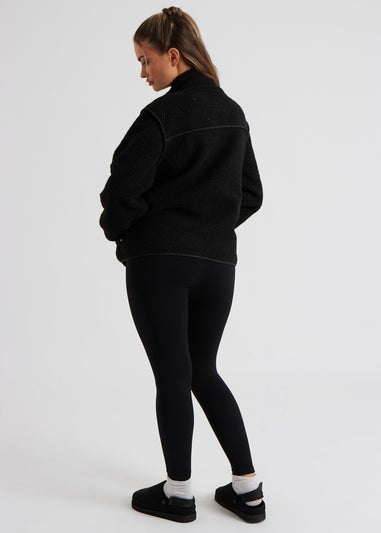 Urban Bliss Black Fleece Jacket