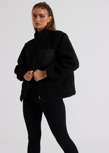 Urban Bliss Black Fleece Jacket