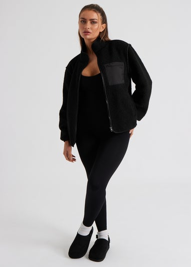 Urban Bliss Black Fleece Jacket