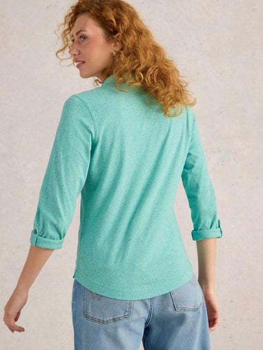 Jerseybluse Annie mit Taschen