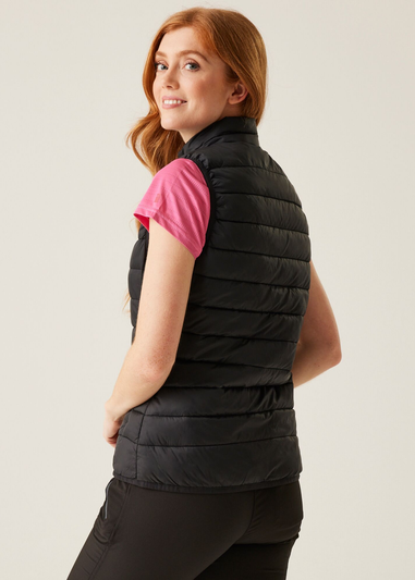 Regatta Black Seal Grey Marizion Quilted Gilet