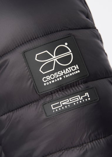 Crosshatch Black Gattering Jacket