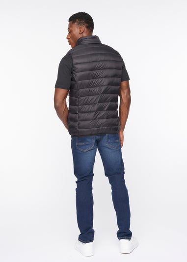 Crosshatch Black Gattering Gilet