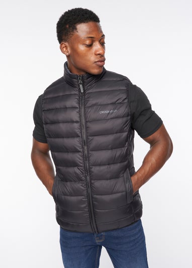 Crosshatch Black Gattering Gilet